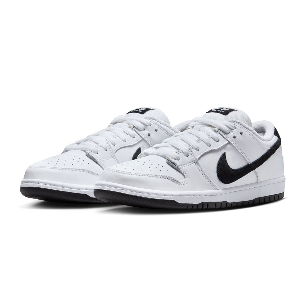 Nike SB Dunk Low white black HF3704-100 pair