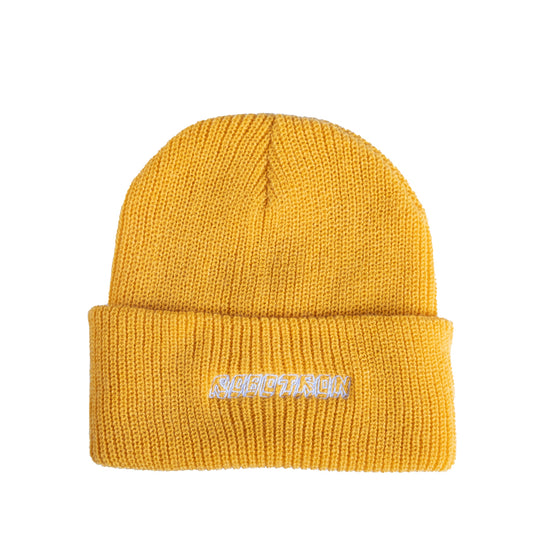 Robotron Beanie Slouch warm yellow