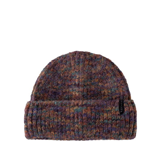 Autumn - Beanie - Marble Knit - eggplant