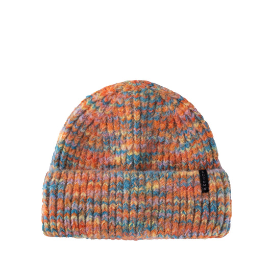 Autumn - Beanie - Marble Knit - orange