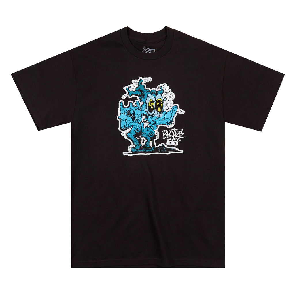 Bronze 56K - T-Shirt - Strickland - black