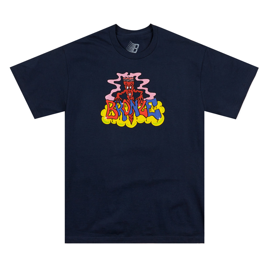 Bronze 56K - T-Shirt - Mr. Blunt - navy