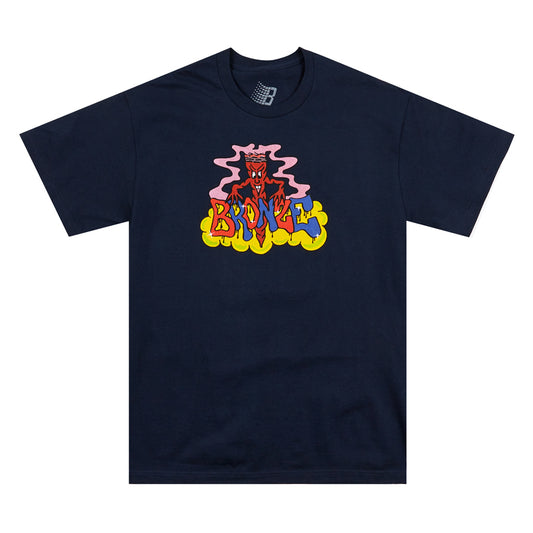 Bronze 56K - T-Shirt - Mr. Blunt - navy