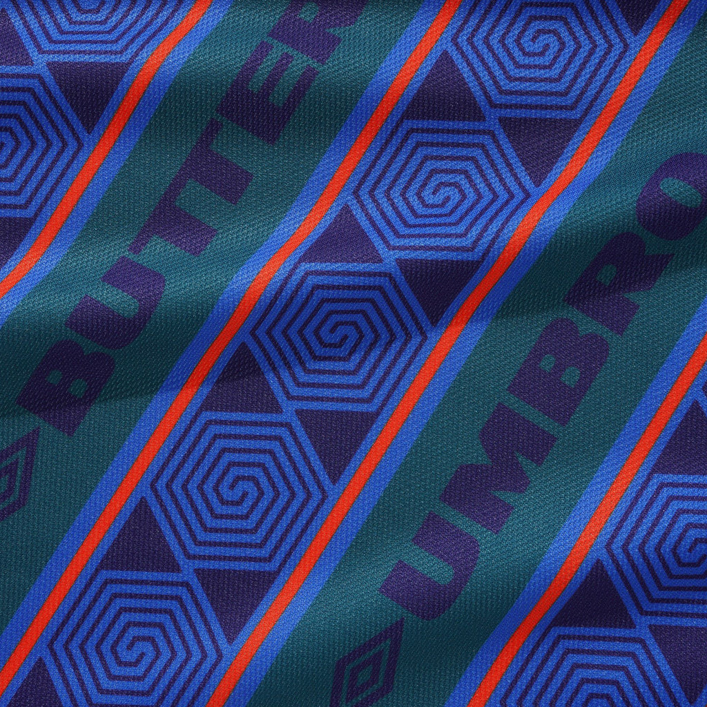 Butter Goods x UMBRO - Jersey - Vert - forest/cobalt