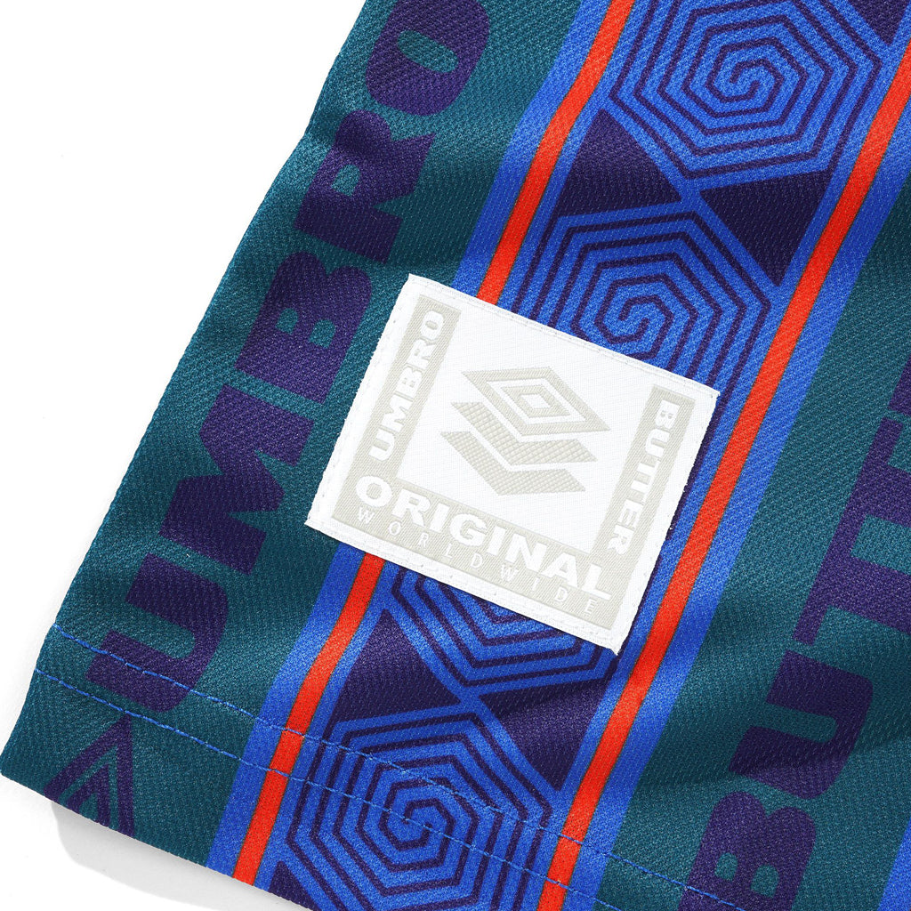 Butter Goods x UMBRO - Jersey - Vert - forest/cobalt