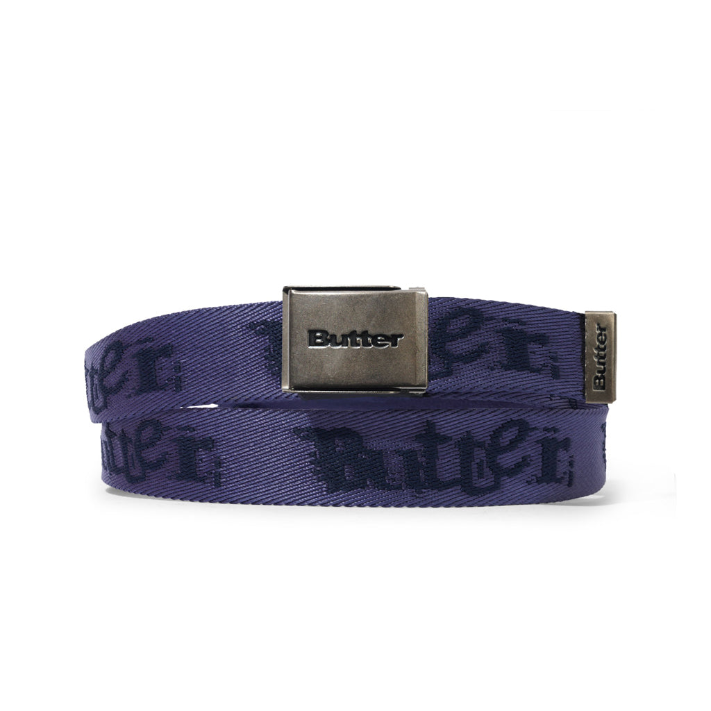 Butter Goods - Belt - Breakdown Woven - blue