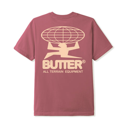 Butter Goods T-Shirt All Terrain rhubarb