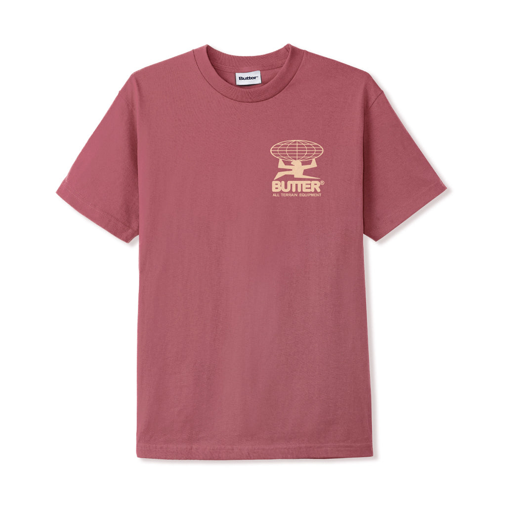 Butter Goods T-Shirt All Terrain rhubarb