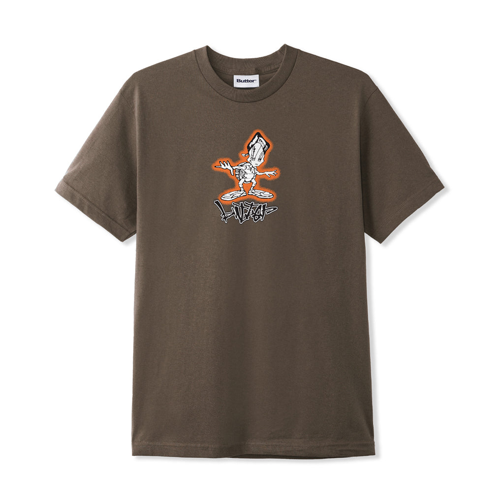 Butter Goods T-Shirt Turtle brown