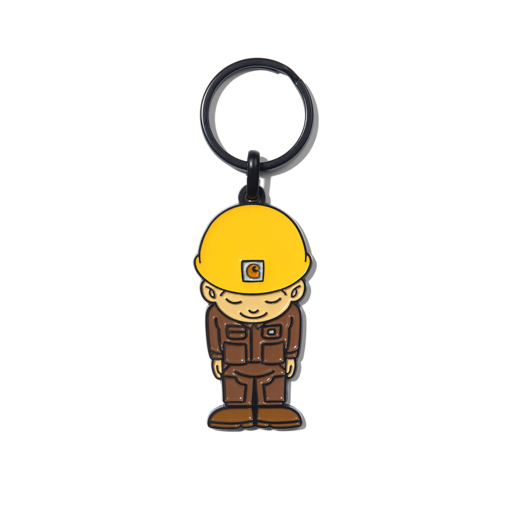 Carhartt WIP - Keychain - Sumimasen - yellow/brown