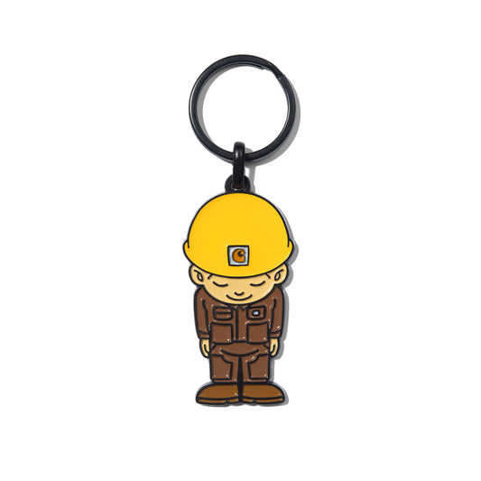 Carhartt WIP - Keychain - Sumimasen - yellow/brown