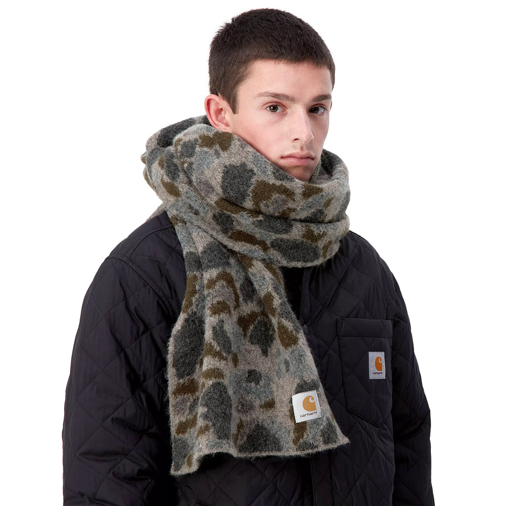 Carhartt WIP - Scarf - Palmer - camo duck/grey