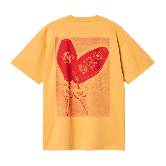 Carhartt WIP T-Shirt "Hotel Keys" winter spice/red