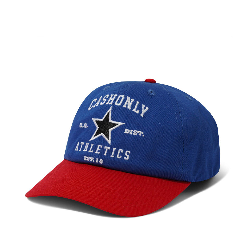 Cash Only - Cap - Athletics 6 Panel - royal blue/ cherry