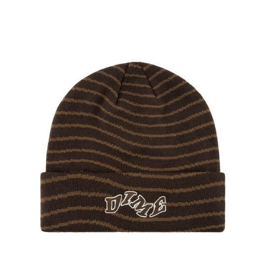 Dime - Beanie - College Wave Cuff - brown