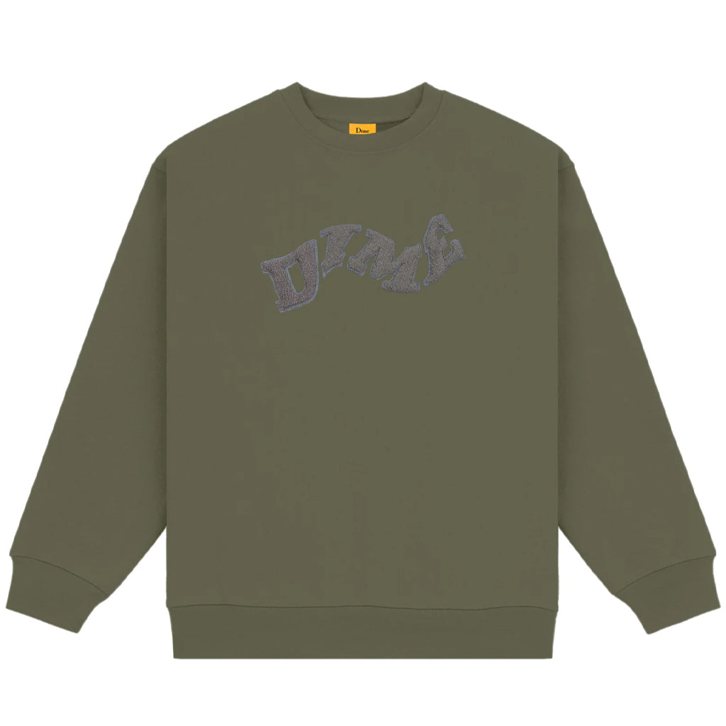 Dime - Crewneck - College - army green