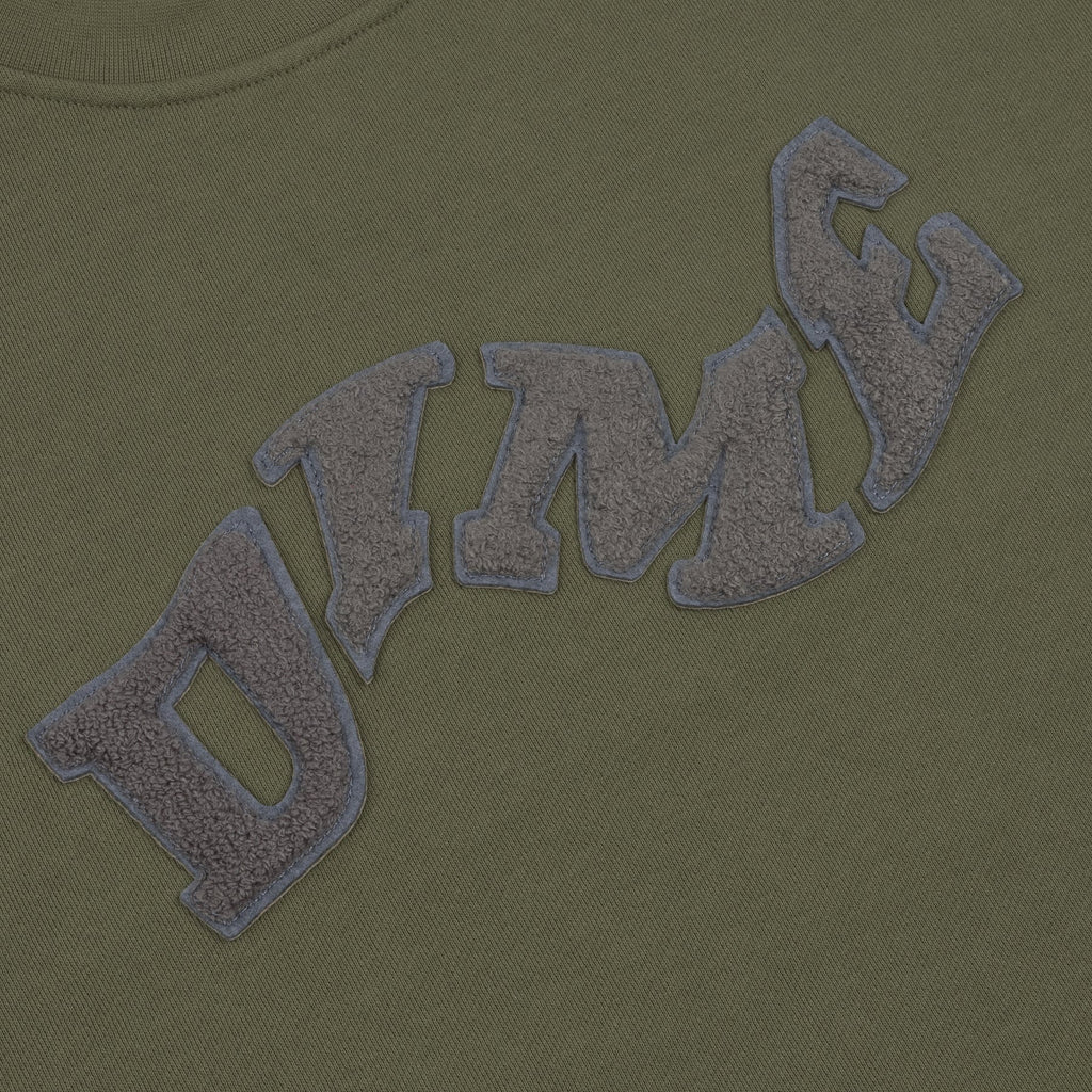 Dime - Crewneck - College - army green