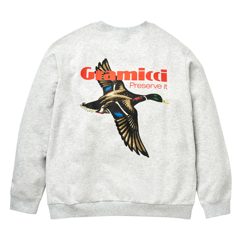 Gramicci - Crewneck - Preserve It - grey heather