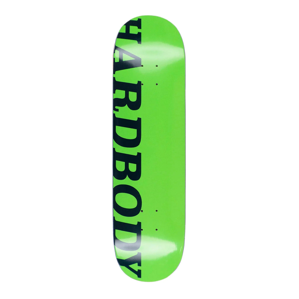 Hardbody - Deck - Classic Logo - 8.38" neon navy