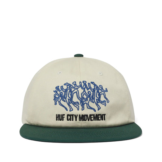 HUF - Cap - Movement 6 Panel Snapback - linen