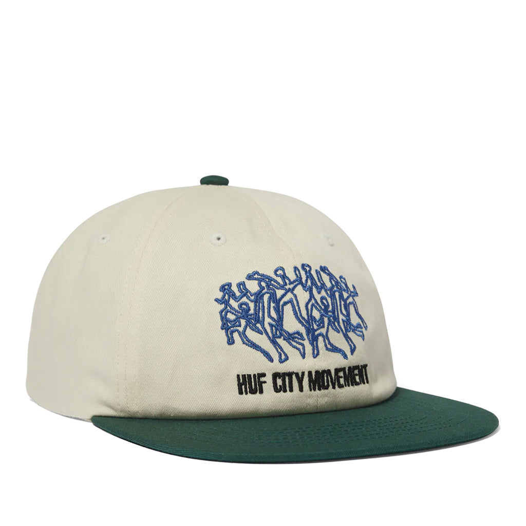 HUF - Cap - Movement 6 Panel Snapback - linen