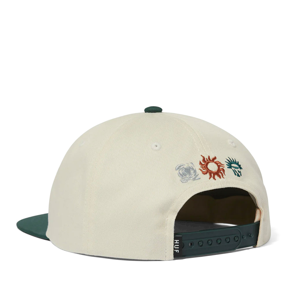 HUF - Cap - Movement 6 Panel Snapback - linen