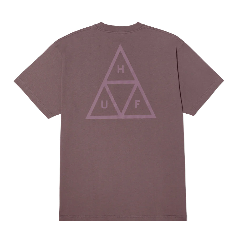 HUF - T-Shirt - Triple Triangle - light plum