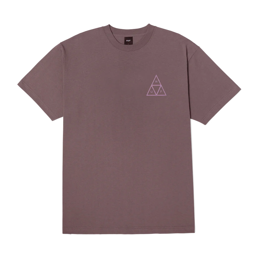 HUF - T-Shirt - Triple Triangle - light plum