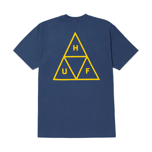 HUF - T-Shirt - Set Triple Triangle - twilight