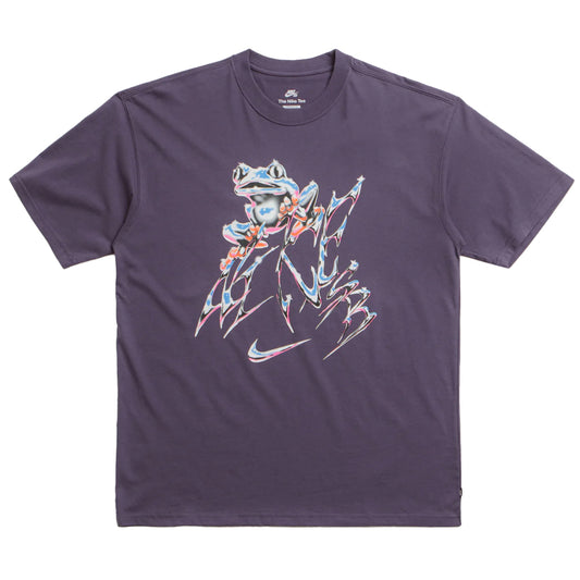 Nike SB - T-Shirt - Max90 Lazy Gawd - dark raisin