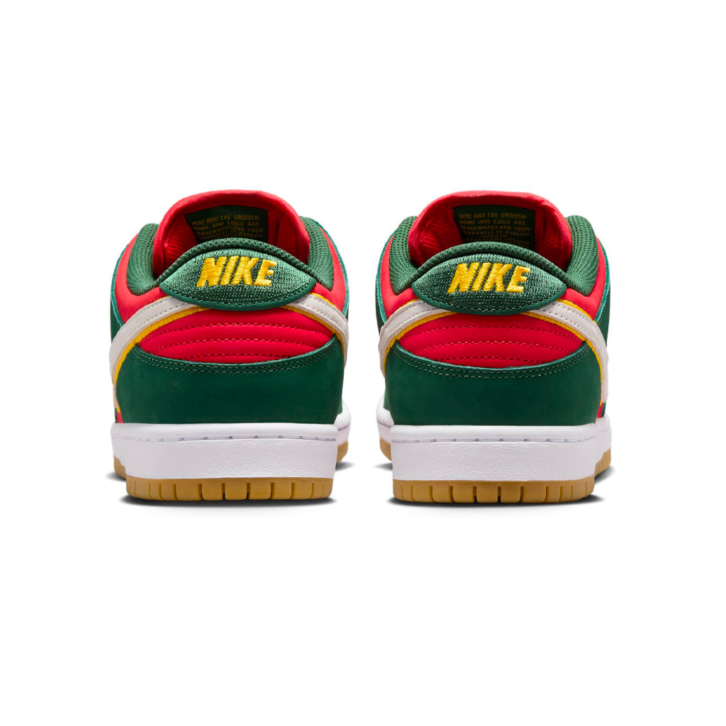 Nike SB - Dunk Low Pro - Seattle Supersonics - fir/gold/red