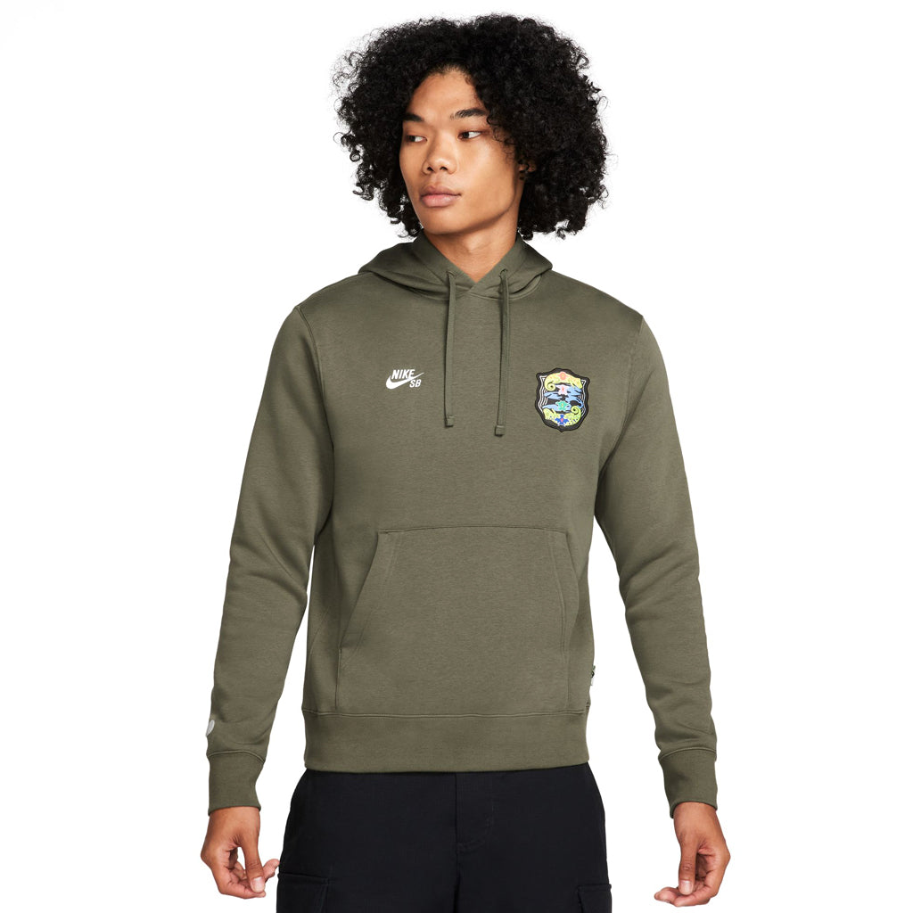 Nike SB - Hoodie - USA Agnostic - olive