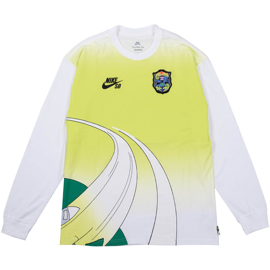 Nike SB Longsleeve "Olympia Alexis Agnostic Kit" white/lime/green/grey