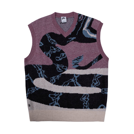 Nike SB - Vest - Snake - plum/orewood brown/black