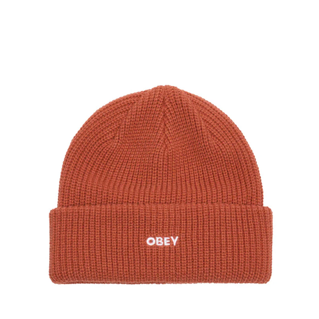 Obey Beanie - Future - mineral red