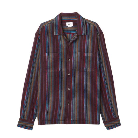 Obey - Shirt - Wanderer - sepia multi