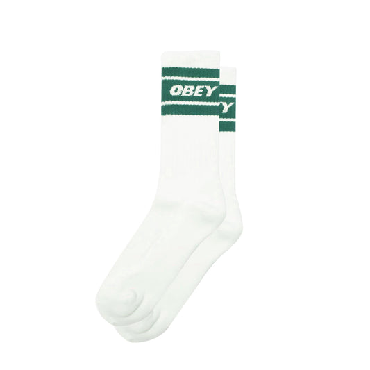 Obey - Socks - Cooper II - white/botanical garden