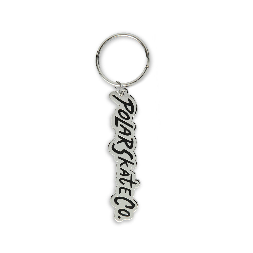 Polar - Keychain - Surf Logo - silver/ black