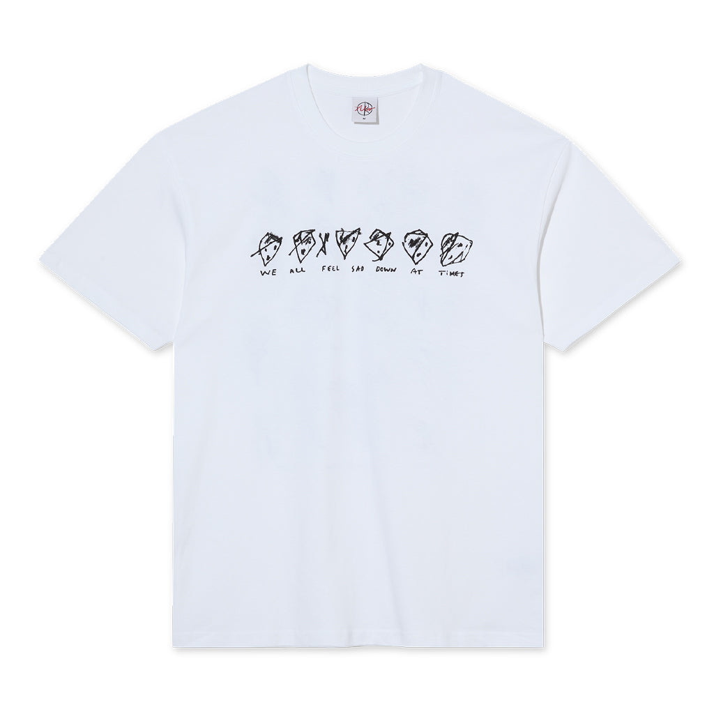 Polar - T-Shirt - Sad at Times - white