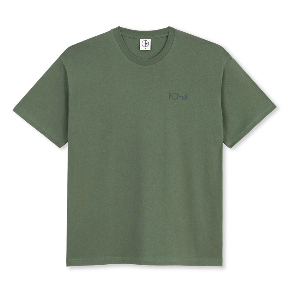 Polar - T-Shirt - Stroke Logo - dark green