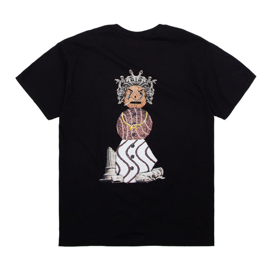 Quartersnacks T-Shirt Snackman Medusa black