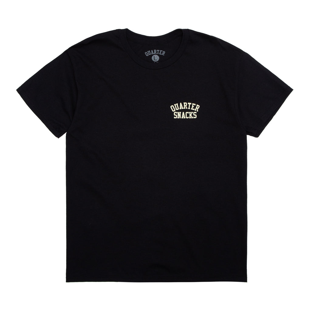 Quartersnacks - T-Shirt - Medusa - black