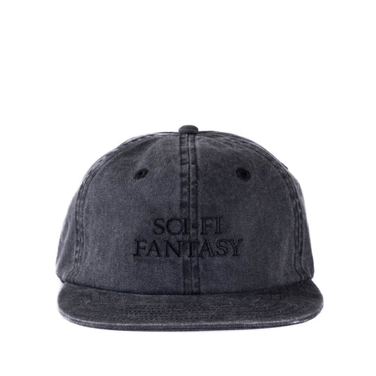 Sci-Fi Fantasy - Cap - Washed Logo Hat - black