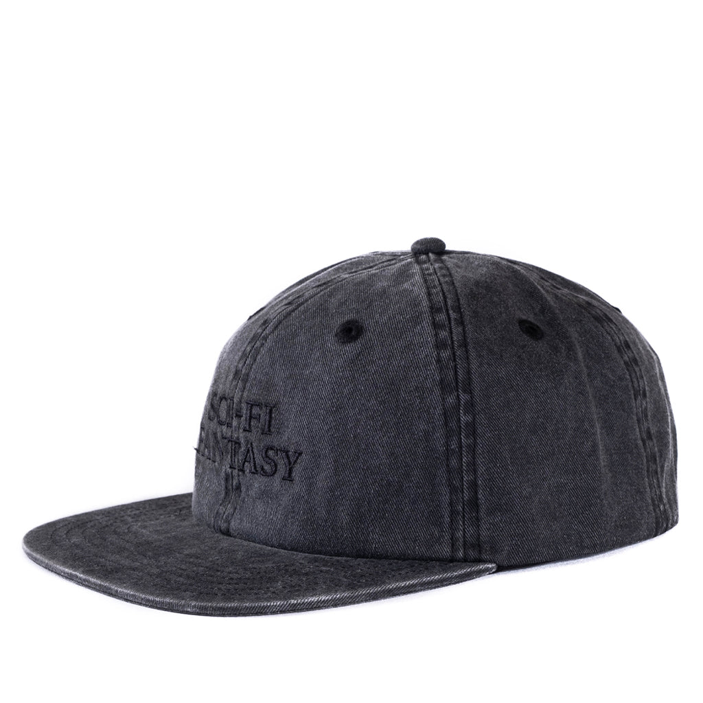 Sci-Fi Fantasy - Cap - Washed Logo Hat - black