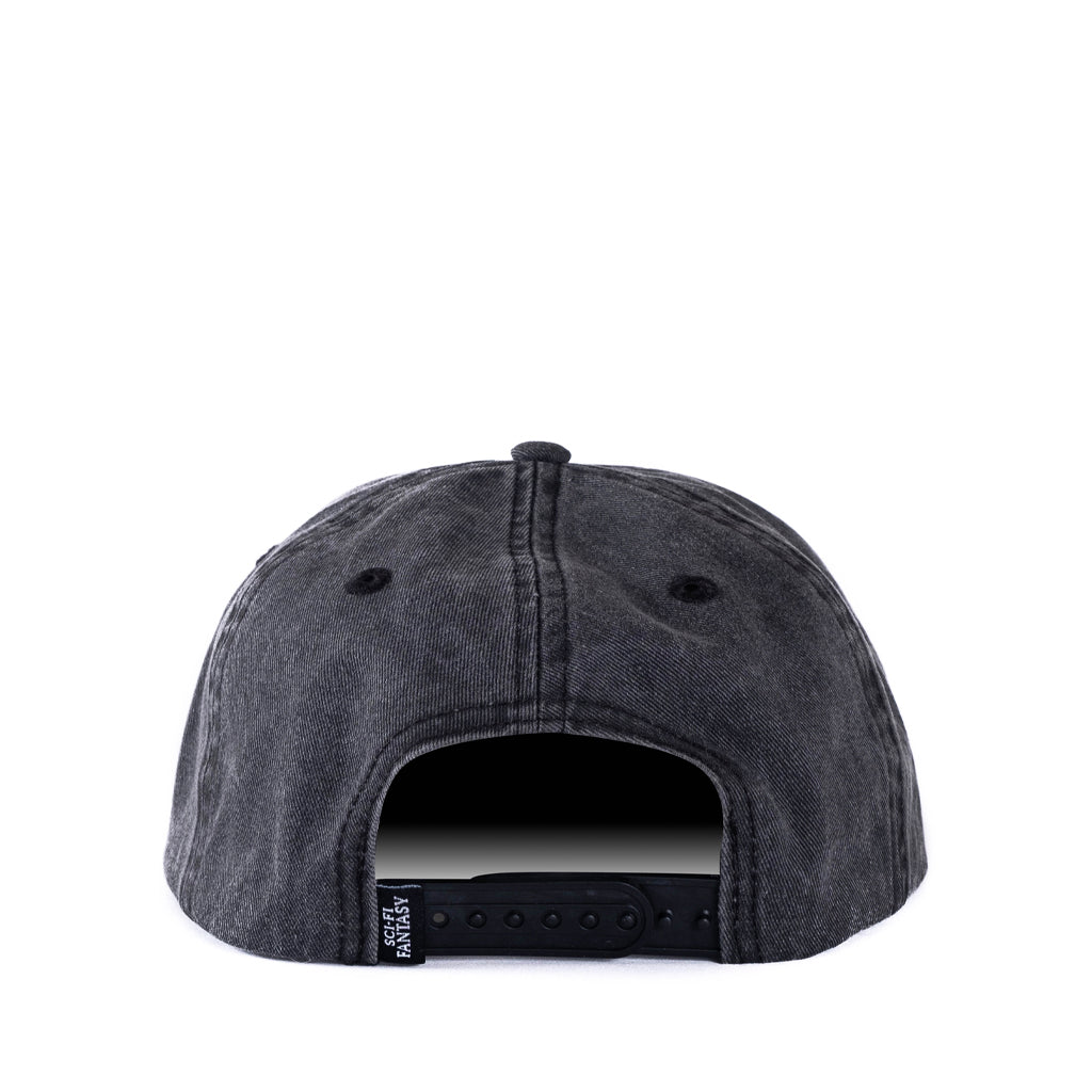 Sci-Fi Fantasy - Cap - Washed Logo Hat - black