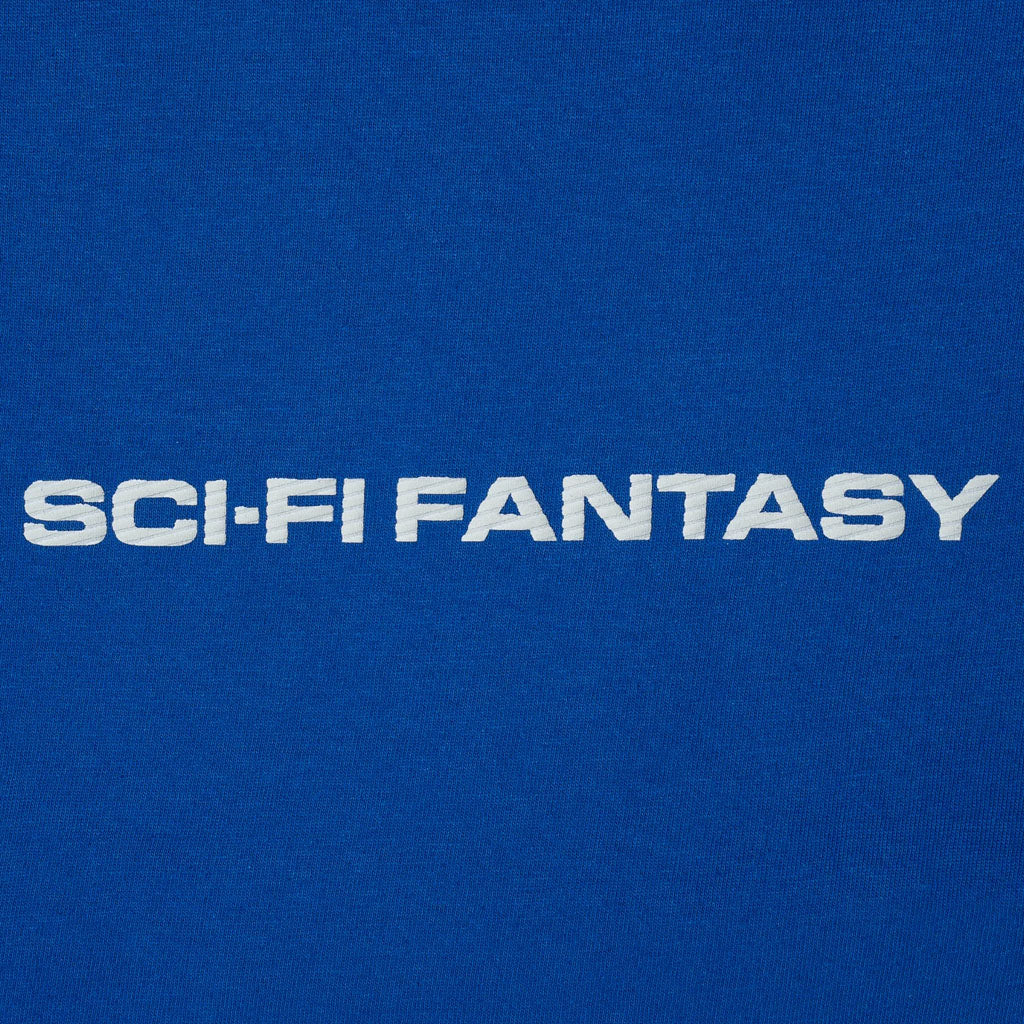 Sci-Fi Fantasy - T-Shirt - Textured Logo - royal