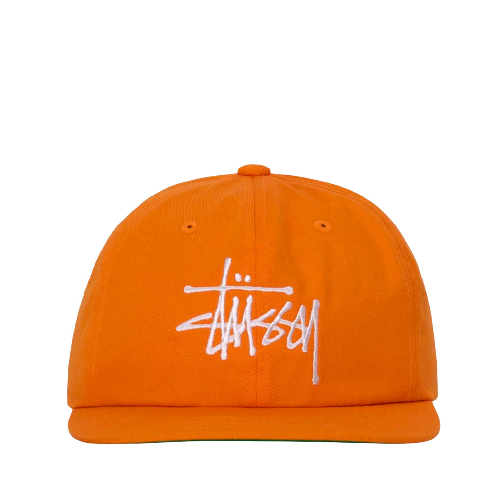 Stüssy - Cap - Basic Strapback - orange