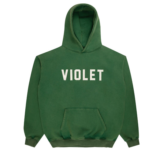 Violet! - Hoodie - Logo - green/cannoli cream