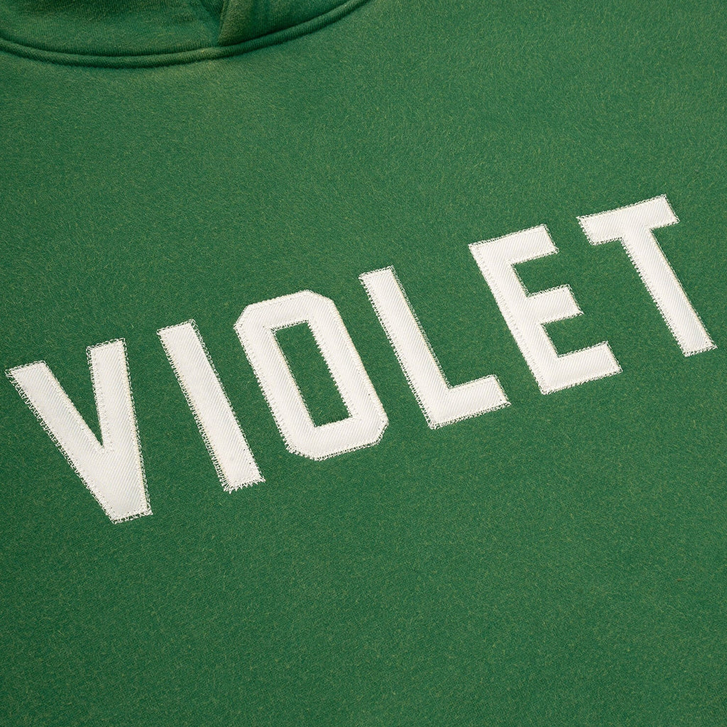 Violet! - Hoodie - Logo - green/cannoli cream