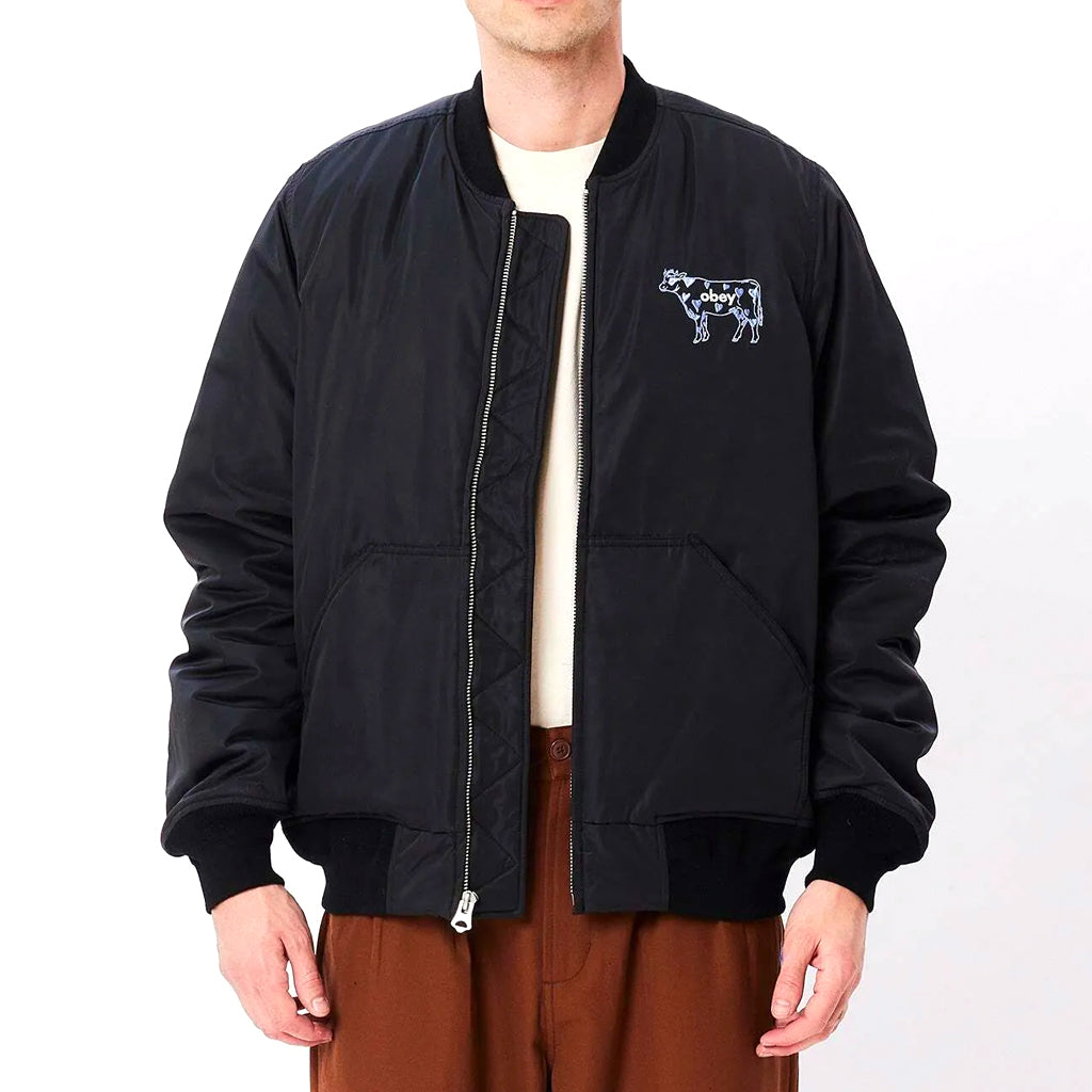 Obey 2024 satin jacket